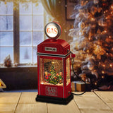 Maxbell Christmas Snow Globe Lantern with Music Home Decor for Home Indoor Christmas Christmas tree