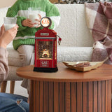 Maxbell Christmas Snow Globe Lantern with Music Home Decor for Home Indoor Christmas car