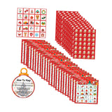 Maxbell Christmas Party Paper Bingo Cards Group Game for Colleagues Kids Family