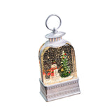 Lighted Snow Globe Lantern Gift Light up Musical Box for Wedding Indoor Home