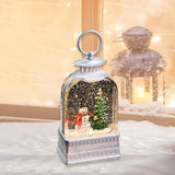 Lighted Snow Globe Lantern Gift Light up Musical Box for Wedding Indoor Home