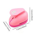 Maxbell Paper Hole Punch Crafting Embossing Lever Punch for Cardboard DIY Newspapers