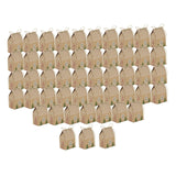 Maxbell 50x Christmas Kraft Paper Bags Cookie Gift Bags for Festival Christmas Party