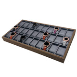Maxbell Watch Display Box Wooden Multipurpose Storage Case for Counter Drawer Friend