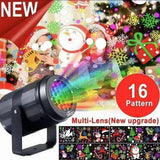 Maxbell Christmas Projector Light Snowflake Projector Light for Holiday Garden Patio