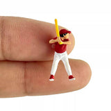 Maxbell 1/64 Miniature People Figures for Micro Landscapes Photography Props Diorama 4 pieces