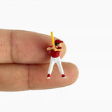 Maxbell 1/64 Miniature People Figures for Micro Landscapes Photography Props Diorama Balls Theme 2 piece