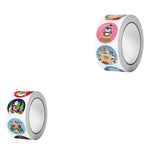 Maxbell Christmas Stickers Roll Decals Holiday Stickers for Kids DIY Envelopes Decor Style A