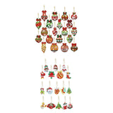 Maxbell 20Pcs Painting Keychains for Valentines Thanksgiving New Year Christmas Gift
