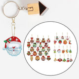 Maxbell 20Pcs Painting Keychains for Valentines Thanksgiving New Year Christmas Gift