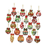 Maxbell 20Pcs Painting Keychains for Valentines Thanksgiving New Year Christmas Gift