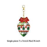 Maxbell 20Pcs Painting Keychains for Valentines Thanksgiving New Year Christmas Gift