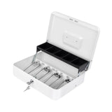 Maxbell Tiered Lock Box Versatile Security Case for Rolled Coins Checks Supermarkets