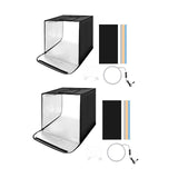 Maxbell Foldable Photo Light Box Photo Box for Shoes Jewelry Accessories DSLR Camera 25cm