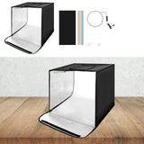 Maxbell Foldable Photo Light Box Photo Box for Shoes Jewelry Accessories DSLR Camera 25cm