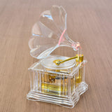 Maxbell Acrylic Music Box Play Melody Lovely Musical Toy for Lovers Girls Girlfriend
