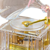 Maxbell Acrylic Music Box Play Melody Lovely Musical Toy for Lovers Girls Girlfriend