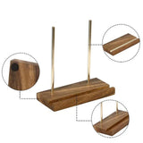 Maxbell Vertical Paper Towel Holder Countertop Roll Dispenser for Living Room Indoor