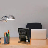 Maxbell Vertical Paper Towel Holder Countertop Roll Dispenser for Living Room Indoor