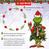Maxbell Green Monster Christmas Tree Decoration for Holidays Restaurant Themed Party A
