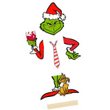 Maxbell Green Monster Christmas Tree Decoration for Holidays Restaurant Themed Party A