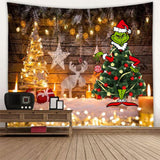 Maxbell Green Monster Christmas Tree Decoration for Holidays Restaurant Themed Party B