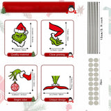 Maxbell Green Monster Christmas Tree Decoration for Holidays Restaurant Themed Party B