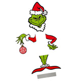 Maxbell Green Monster Christmas Tree Decoration for Holidays Restaurant Themed Party B