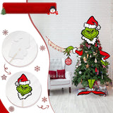 Maxbell Green Monster Christmas Tree Decoration for Holidays Restaurant Themed Party B