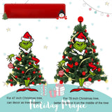 Maxbell Green Monster Christmas Tree Decoration for Holidays Restaurant Themed Party B