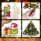 Maxbell 24x Christmas Hanging Ornament Christmas Pendant for Holiday Window Festival