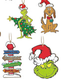 Maxbell 24x Christmas Hanging Ornament Christmas Pendant for Holiday Window Festival