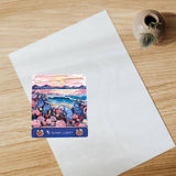 Maxbell 3D Memo Pad Romantic Gift Carving 3D Artsy Note Pad for Home Office Birthday without bpx