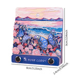 Maxbell 3D Memo Pad Romantic Gift Carving 3D Artsy Note Pad for Home Office Birthday without bpx