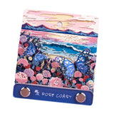 Maxbell 3D Memo Pad Romantic Gift Carving 3D Artsy Note Pad for Home Office Birthday without bpx