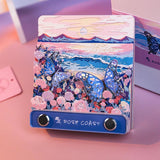 Maxbell 3D Memo Pad Romantic Gift Carving 3D Artsy Note Pad for Home Office Birthday with Acrylic box