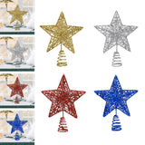 Maxbell Glittering Christmas Tree Decorations Xmas Tree Glitter for Living Room Home Gold