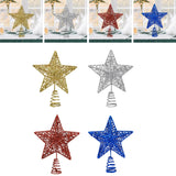 Maxbell Glittering Christmas Tree Decorations Xmas Tree Glitter for Living Room Home Gold