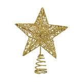 Maxbell Glittering Christmas Tree Decorations Xmas Tree Glitter for Living Room Home Gold