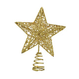 Maxbell Glittering Christmas Tree Decorations Xmas Tree Glitter for Living Room Home Gold