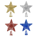 Maxbell Glittering Christmas Tree Decorations Xmas Tree Glitter for Living Room Home Gold