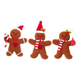 Gingerbread Man Decoration Celebration Xmas Tree Decor for Fireplace Mantles Men