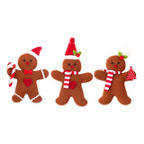 Gingerbread Man Decoration Celebration Xmas Tree Decor for Fireplace Mantles Men