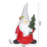 Maxbell Mini Christmas Decorations Santa Claus Craft for Weddings Holidays Festivals