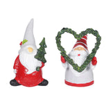 Maxbell Mini Christmas Decorations Santa Claus Craft for Weddings Holidays Festivals