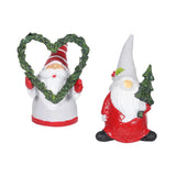 Maxbell Mini Christmas Decorations Santa Claus Craft for Weddings Holidays Festivals