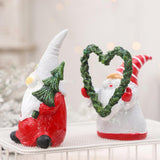 Maxbell Mini Christmas Decorations Santa Claus Craft for Weddings Holidays Festivals