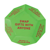 Maxbell Gift Exchange Dice Props Holiday Xmas Gift Swap Game for Men Coworker Friend