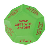 Maxbell Gift Exchange Dice Props Holiday Xmas Gift Swap Game for Men Coworker Friend
