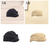 1/6 Scale Men Figure Hat Toys Costume Accessories for 12" Doll Model Figures Navy